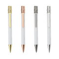 New product ideas 2021 advertising logo ball pen promotional golden metal pen